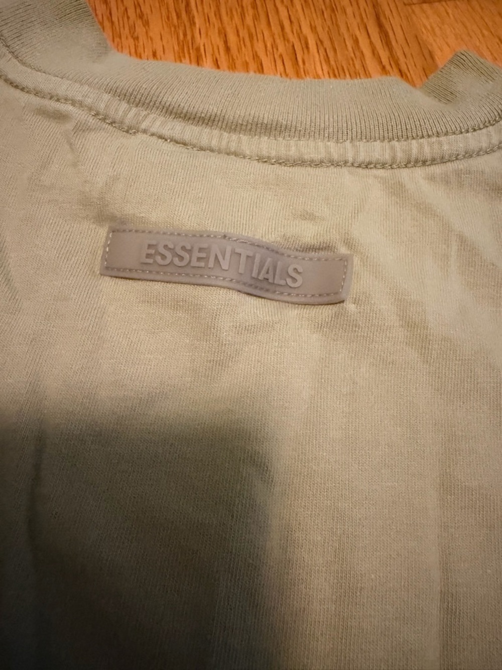 Essentials Crewneck Tee in Sage Green